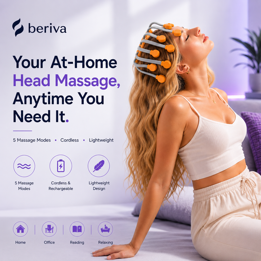 Beriva HaloRelief™ Head Massager